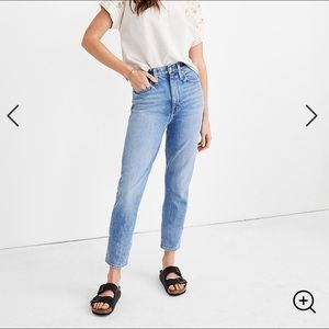 Madewell Mom Jeans in Melva Wash